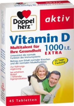Doppelherz aktiv Vitamin D 1000 I.E. EXTRA von Queisser Pharma GmbH & Co. KG