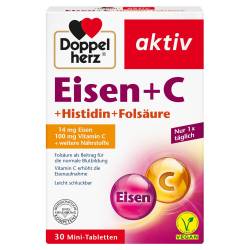 Doppelherz Eisen+ C+ L-Histidin+ Folsäure von Queisser Pharma GmbH & Co. KG