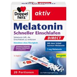 Doppelherz aktiv Melatonin Schneller Einschlafen DIRECT von Queisser Pharma GmbH & Co. KG