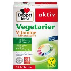 Doppelherz aktiv Vegetarier Vitamine + Mineralstoffe von Queisser Pharma GmbH & Co. KG