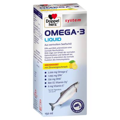 Doppelherz system OMEGA-3 LIQUID von Queisser Pharma GmbH & Co. KG