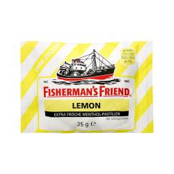 FISHERMANS FRIEND Lemon ohne Zucker Pastillen 25 g Pastillen von MARVECS GmbH - Marketing-Vertrieb-Consulting-Service