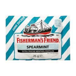 FISHERMANS FRIEND Spearmint ohne Zucker Pastillen von MARVECS GmbH - Marketing-Vertrieb-Consulting-Service