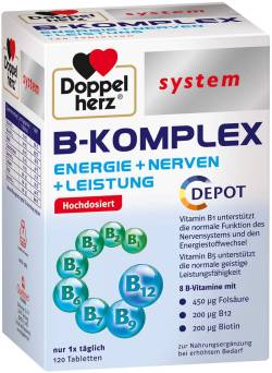 Doppelherz B-Komplex system 120 Tabletten von Queisser Pharma GmbH & Co.
