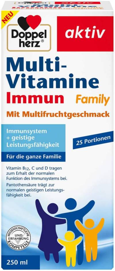 Doppelherz Multi Vitamine Immun Family Flüssig 250 ml von Queisser Pharma GmbH & Co.