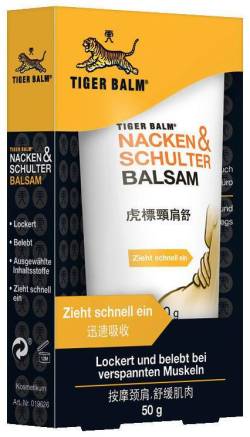TIGER BALM Nacken und Schulter Balsam 50 g Balsam von Queisser Pharma GmbH & Co.