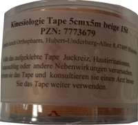 KINESIOLOGIE Tape 5 cmx5 m beige 1 St von R�mer-Pharma GmbH