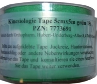 KINESIOLOGIE Tape 5 cmx5 m gr�n 1 St von R�mer-Pharma GmbH