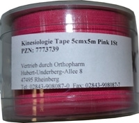 KINESIOLOGIE Tape 5 cmx5 m pink 1 St von R�mer-Pharma GmbH