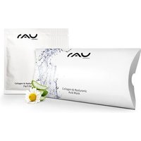 RAU Cosmetics Collagen & Hyaluron Vliesmaske mit Aloe Vera für trockene, reife Haut - gute Passform von RAU Cosmetics