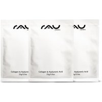 RAU Cosmetics Collagen & Hyaluron Vliesmasken mit Aloe Vera für trockene, reife Haut - gute Passform von RAU Cosmetics
