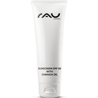 RAU Cosmetics Sonnencreme Lsf50 - UVA & UVB Filter - Sunscreen Spf50 Pflege auch gegen Unreinheiten von RAU Cosmetics