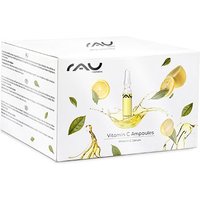 RAU Cosmetics Vitamin C Ampullen - schützendes Serum für einen strahlenden, ebenmäßigeren Teint von RAU Cosmetics