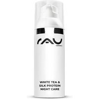 RAU Cosmetics White Tea & Silk Protein Night Care reichhaltige Nachtcreme mit Seidenproteinen von RAU Cosmetics