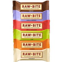 Rawbite Frucht- & Nussriegel Probier-Paket von RAWBITE