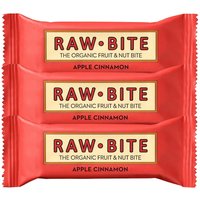 Rawbite Frucht- & Nussriegel mit Apfel und Zimt von RAWBITE