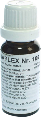 REGENAPLEX Nr.105 Tropfen zum Einnehmen 15 ml von REGENAPLEX GmbH