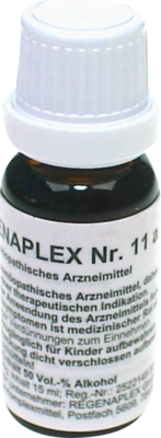 REGENAPLEX Nr.11 a Tropfen zum Einnehmen 15 ml von REGENAPLEX GmbH