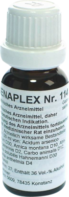 REGENAPLEX Nr.114 Tropfen zum Einnehmen 15 ml von REGENAPLEX GmbH