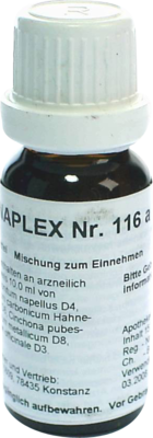 REGENAPLEX Nr.116 a Tropfen zum Einnehmen 15 ml von REGENAPLEX GmbH