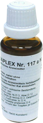 REGENAPLEX Nr.117 aN Tropfen zum Einnehmen 30 ml von REGENAPLEX GmbH