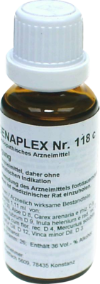 REGENAPLEX Nr.118 c Tropfen zum Einnehmen 30 ml von REGENAPLEX GmbH