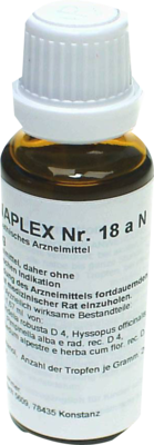 REGENAPLEX Nr.18 aN Tropfen zum Einnehmen 30 ml von REGENAPLEX GmbH