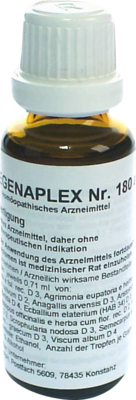 REGENAPLEX Nr.180 a Tropfen zum Einnehmen 30 ml von REGENAPLEX GmbH