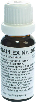 REGENAPLEX Nr.203 Tropfen zum Einnehmen 15 ml von REGENAPLEX GmbH