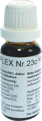 REGENAPLEX Nr.23 c Tropfen zum Einnehmen 15 ml von REGENAPLEX GmbH