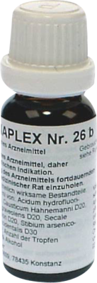 REGENAPLEX Nr.26 b Tropfen zum Einnehmen 15 ml von REGENAPLEX GmbH