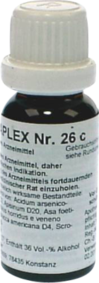 REGENAPLEX Nr.26 c Tropfen zum Einnehmen 15 ml von REGENAPLEX GmbH