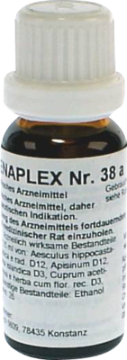 REGENAPLEX Nr.38 a Tropfen zum Einnehmen 15 ml von REGENAPLEX GmbH