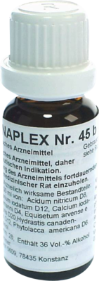 REGENAPLEX Nr.45 b Tropfen zum Einnehmen 15 ml von REGENAPLEX GmbH