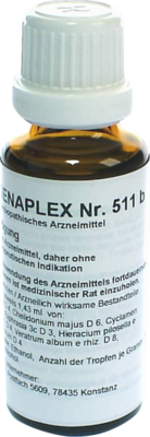 REGENAPLEX Nr.511 b Tropfen zum Einnehmen 30 ml von REGENAPLEX GmbH