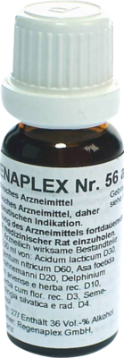 REGENAPLEX Nr.56 a Tropfen zum Einnehmen 15 ml von REGENAPLEX GmbH