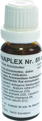 REGENAPLEX Nr.59 a Tropfen zum Einnehmen 15 ml von REGENAPLEX GmbH