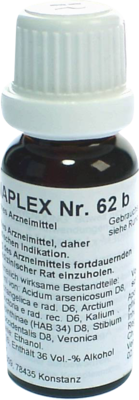 REGENAPLEX Nr.62 b Tropfen zum Einnehmen 15 ml von REGENAPLEX GmbH