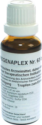REGENAPLEX Nr.63 b Tropfen zum Einnehmen 30 ml von REGENAPLEX GmbH