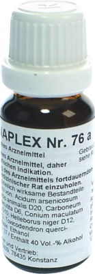 REGENAPLEX Nr.76 a Tropfen zum Einnehmen 15 ml von REGENAPLEX GmbH