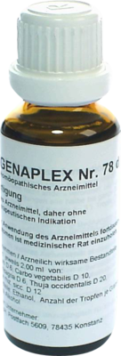 REGENAPLEX Nr.78 d Tropfen zum Einnehmen 30 ml von REGENAPLEX GmbH