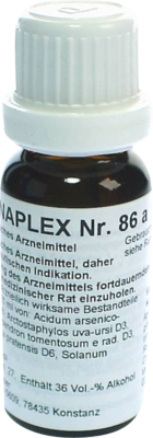 REGENAPLEX Nr.86 a Tropfen zum Einnehmen 15 ml von REGENAPLEX GmbH
