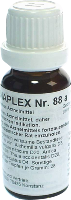 REGENAPLEX Nr.88 a Tropfen zum Einnehmen 15 ml von REGENAPLEX GmbH