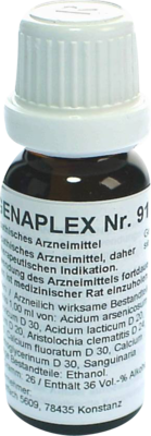 REGENAPLEX Nr.91 Tropfen zum Einnehmen 15 ml von REGENAPLEX GmbH