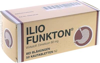 ILIO FUNKTON Kautabletten 50 St von ROBUGEN GmbH & Co.KG
