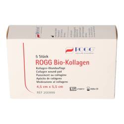 ROGG Bio-Kollagen 4,5 cm x 5,5 cm von ROGG Verbandstoffe GmbH & Co. KG