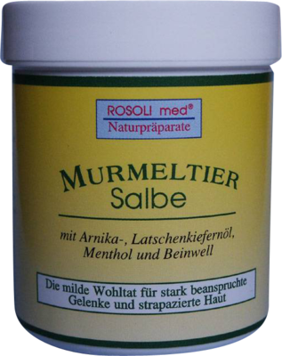 ROSOLIMED MURMELTIERSALBE 100 g von ROSOLIMED GmbH
