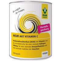 Raab® Vitalfood MSM mit Vitamin C von Raab