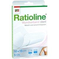 Ratioline Wundverband 15x10 cm steril von Ratioline