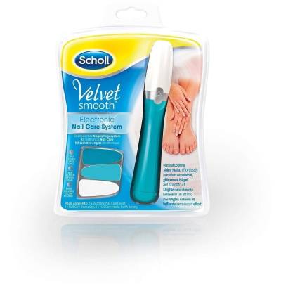 Scholl Velvet Smooth elektronisches Nagelpflegesystem 1 Stück von Scholl's Wellness Company G